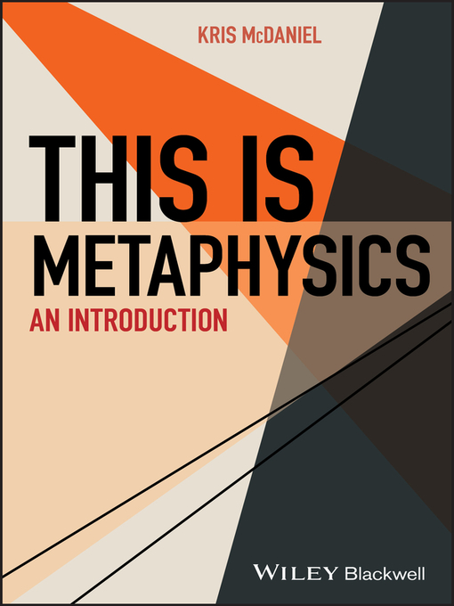 Title details for This Is Metaphysics by Kris McDaniel - Available